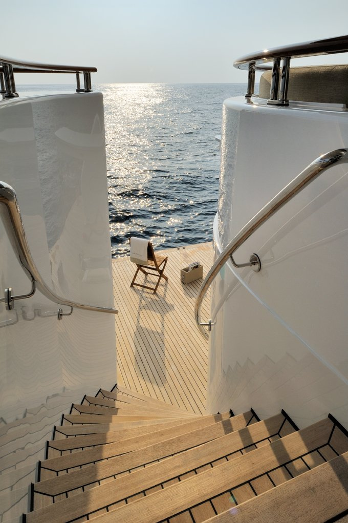 Yacht CAIPIRINHA By Lurssen - Aft Swimming Platform