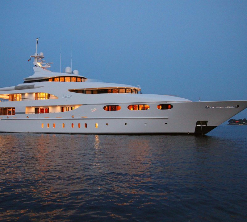 Yacht CAPRI By Lurssen - Evening
