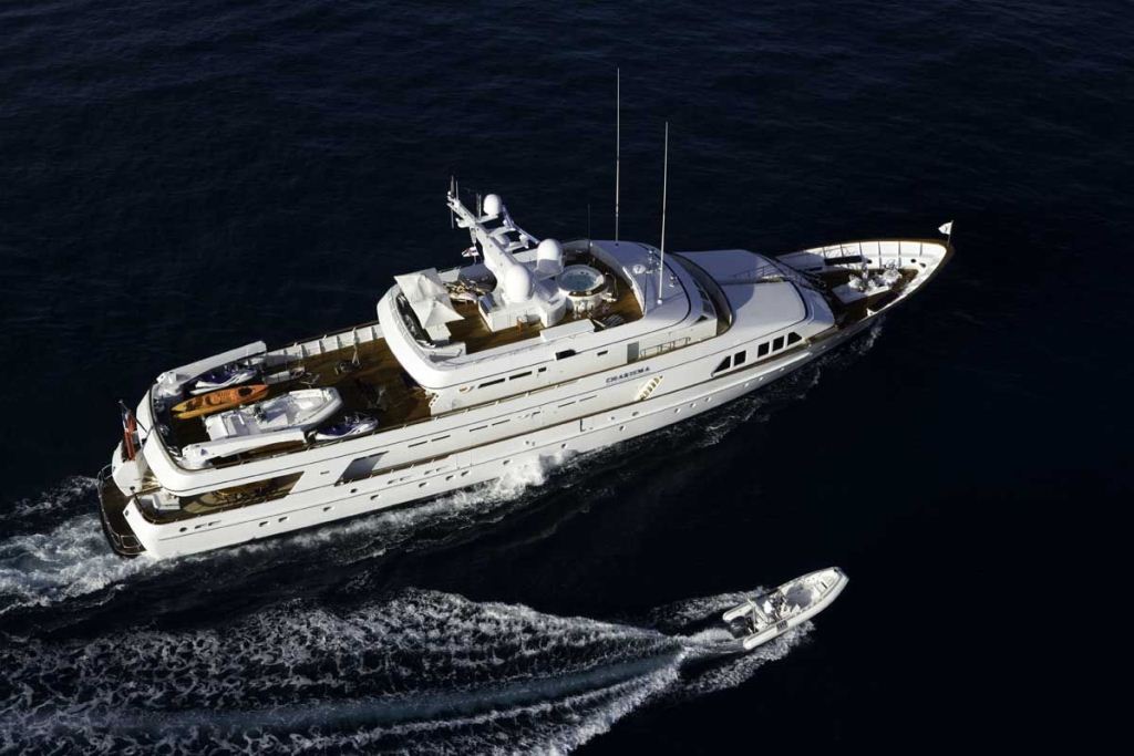 Yacht CHARISMA -  From Above