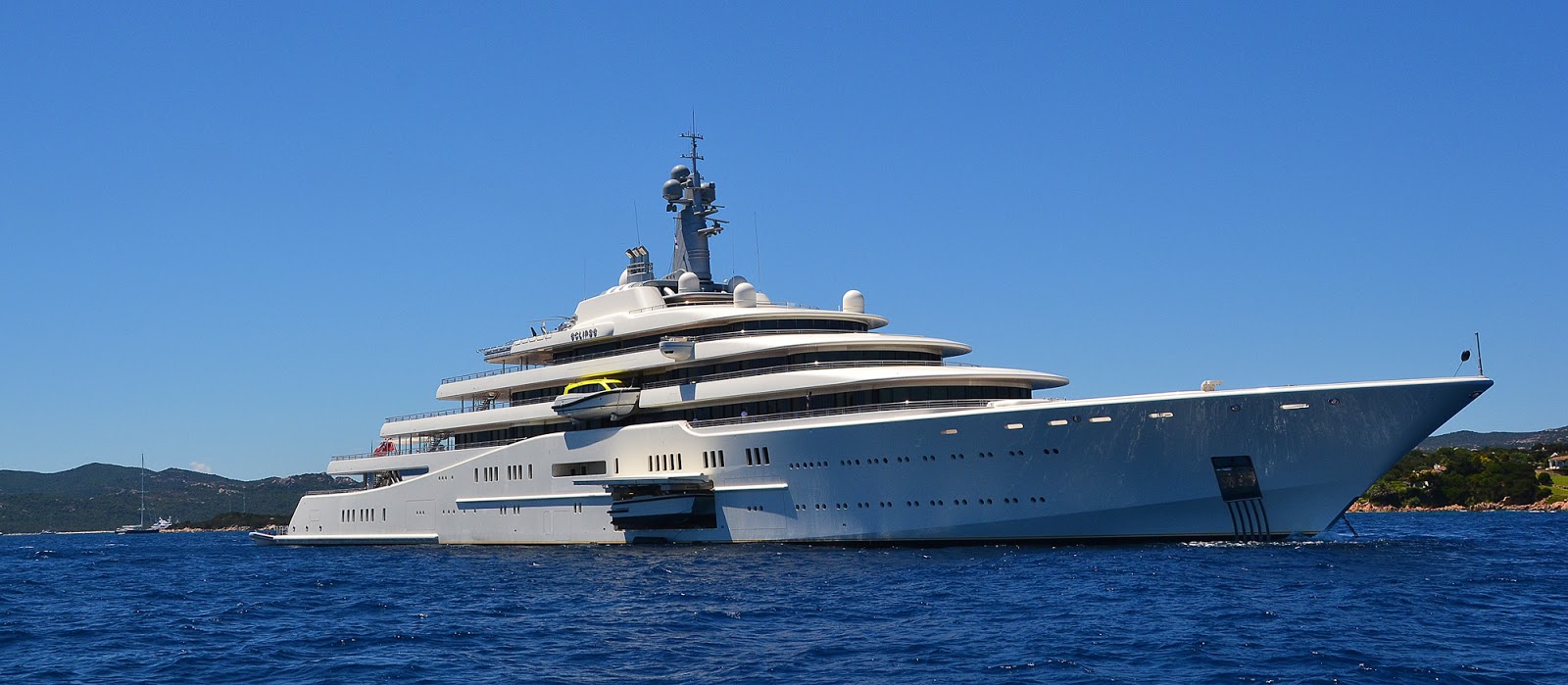 Yacht ECLIPSE By Blohm & Voss - In Sardinia