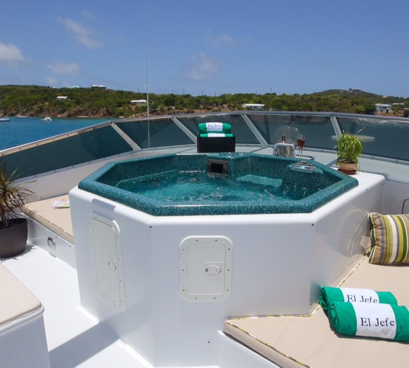 Yacht EL JEFE - Sundeck