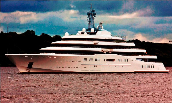 Yacht Eclipse the largest superyacht chrter in the world