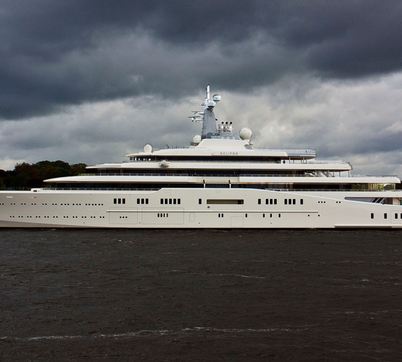 Yacht Eclipse - Photo image by ship and yacht photographer Klaus Kehrls