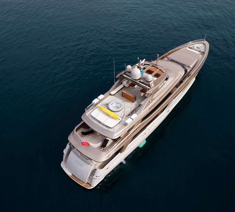 Yacht GEOSAND - From The Air