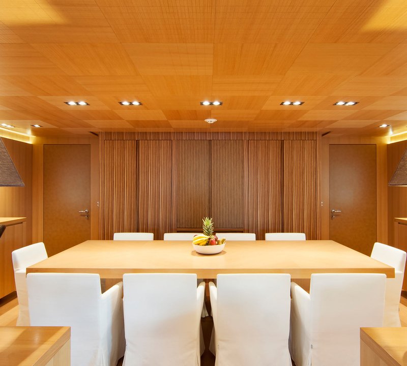 Yacht GEOSAND - Interior Dining