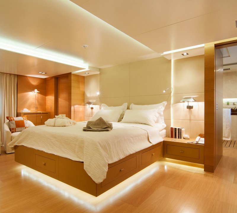 Yacht GEOSAND - Master Stateroom
