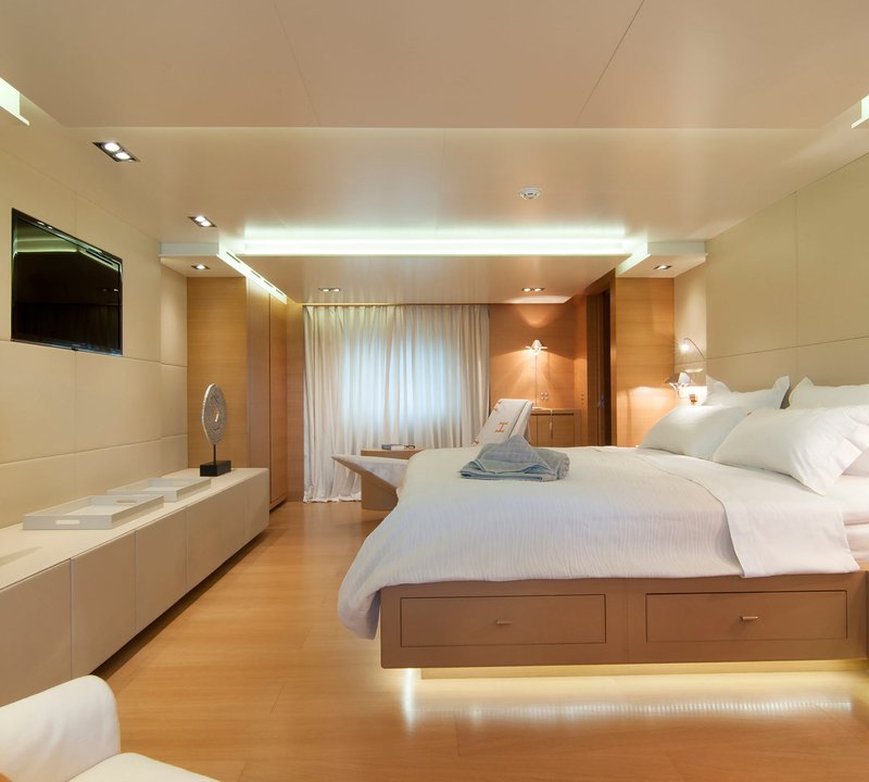 Yacht GEOSAND - Master Stateroom