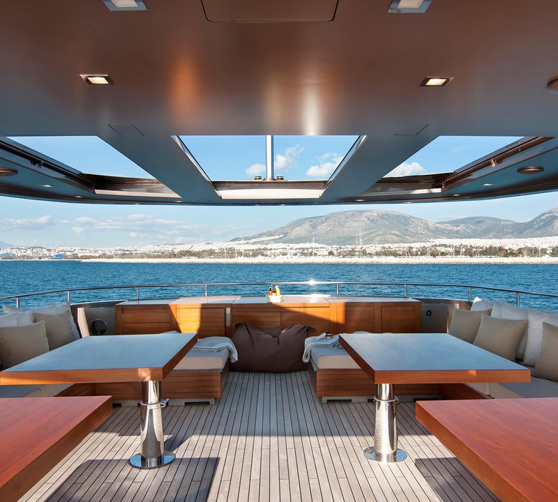 Yacht GEOSAND - Outside Seating