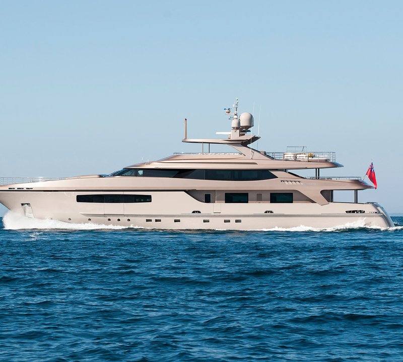 Yacht GEOSAND - Profile Underway