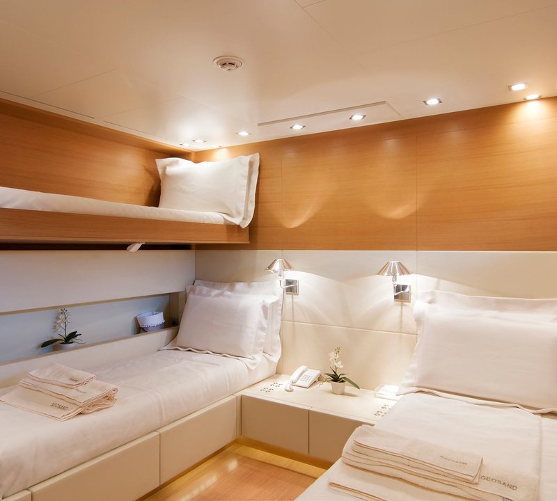 Yacht GEOSAND - Twin Cabin With Pullman
