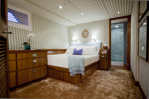 Yacht Georgiana - Guest Cabin