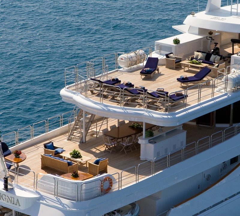 Yacht INSIGNIA - Decks