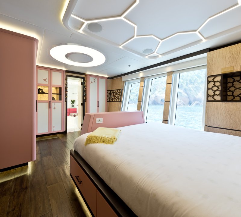 Yacht KHALILAH By Palmer Johnson - VIP Cabin