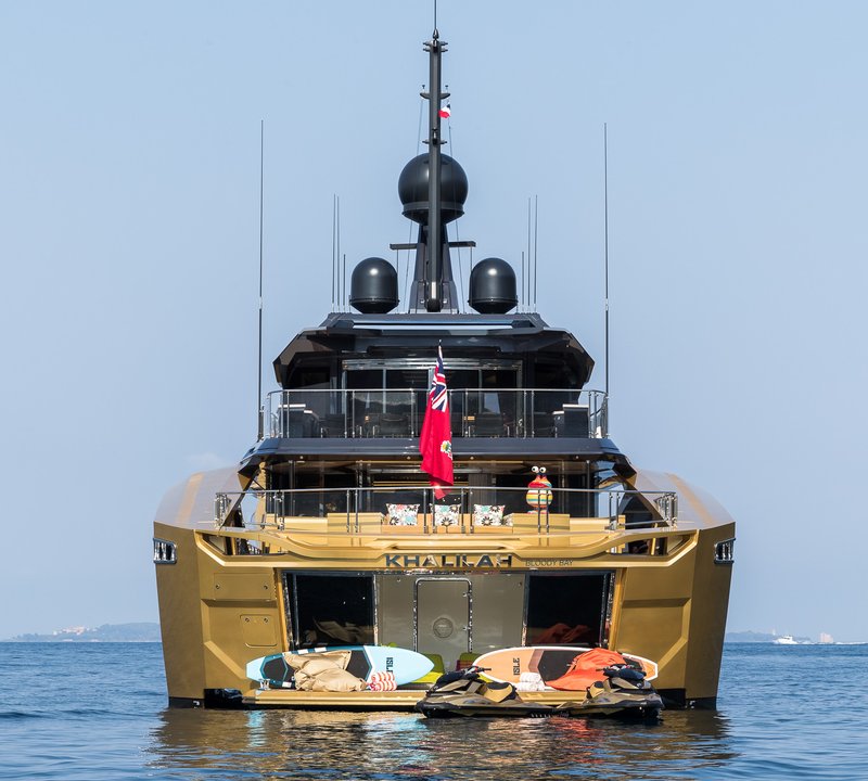 Yacht KHALILAH By Palmer Johnson - Aft
