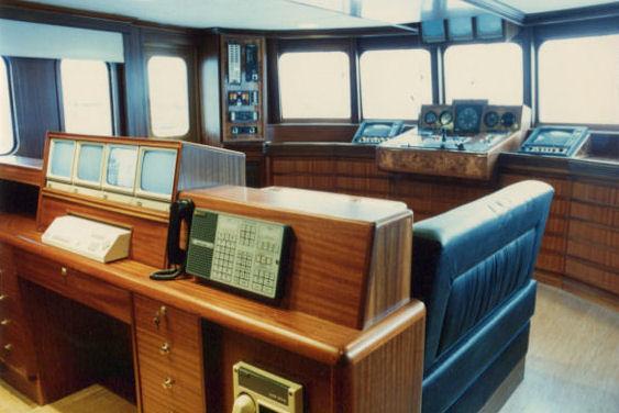 Yacht LADY K II - Bridge