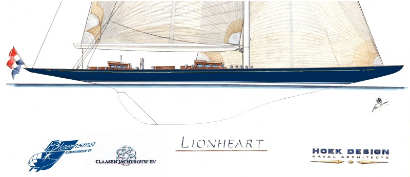 Yacht Lionheart a J-Class Sailing Yacht