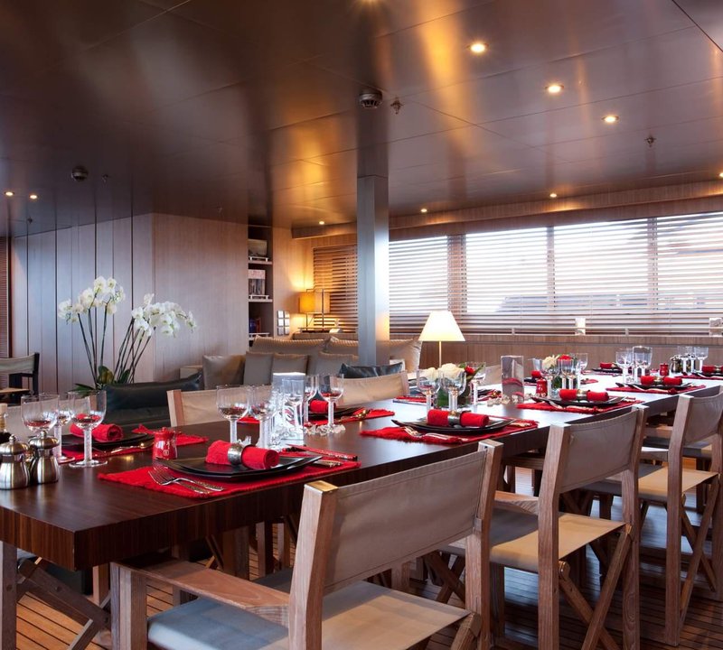 Yacht MARIU - Interior Dining