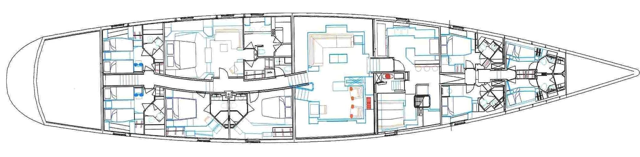 Yacht NELSON Layout