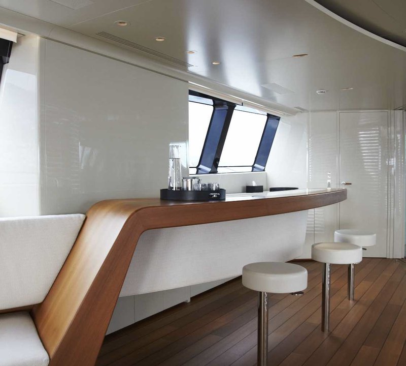 Yacht PANTHALASSA By Perini Navi - Dusk  - Interior Detail