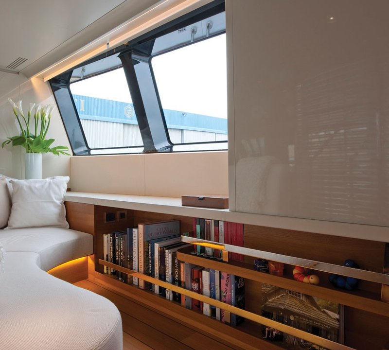 Yacht PANTHALASSA By Perini Navi - Dusk  - Interior Detail