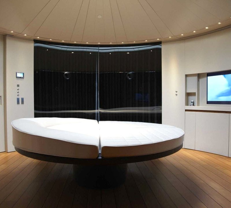 Yacht PANTHALASSA By Perini Navi - Dusk  - Interior Detail