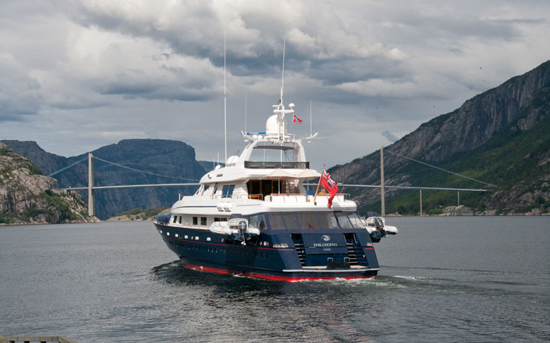 Yacht PHILOSOPHY -  Aft View
