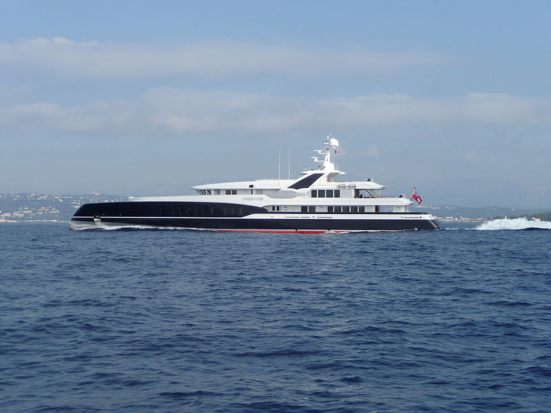 Yacht PREDATOR - Image by Wikipedia