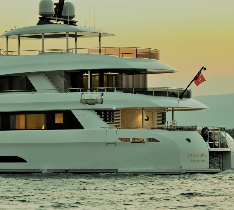 Yacht QUARANTA By Curvelle - Side Profile
