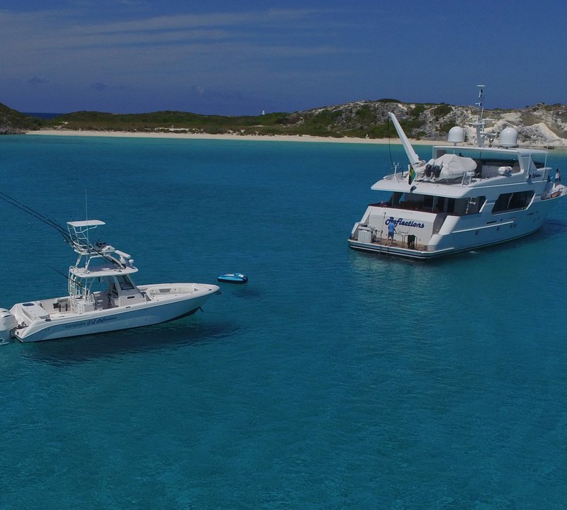 Yacht  REFLECTIONS - With tender