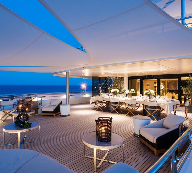 Yacht RoMEA By Abeking & Rasmussen - Al Fresco Dining