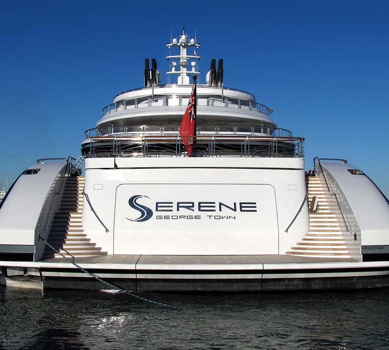 Yacht SERENE By Fincantieri - Aft