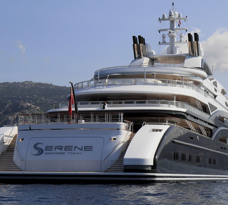 Yacht SERENE In The Mediterranean