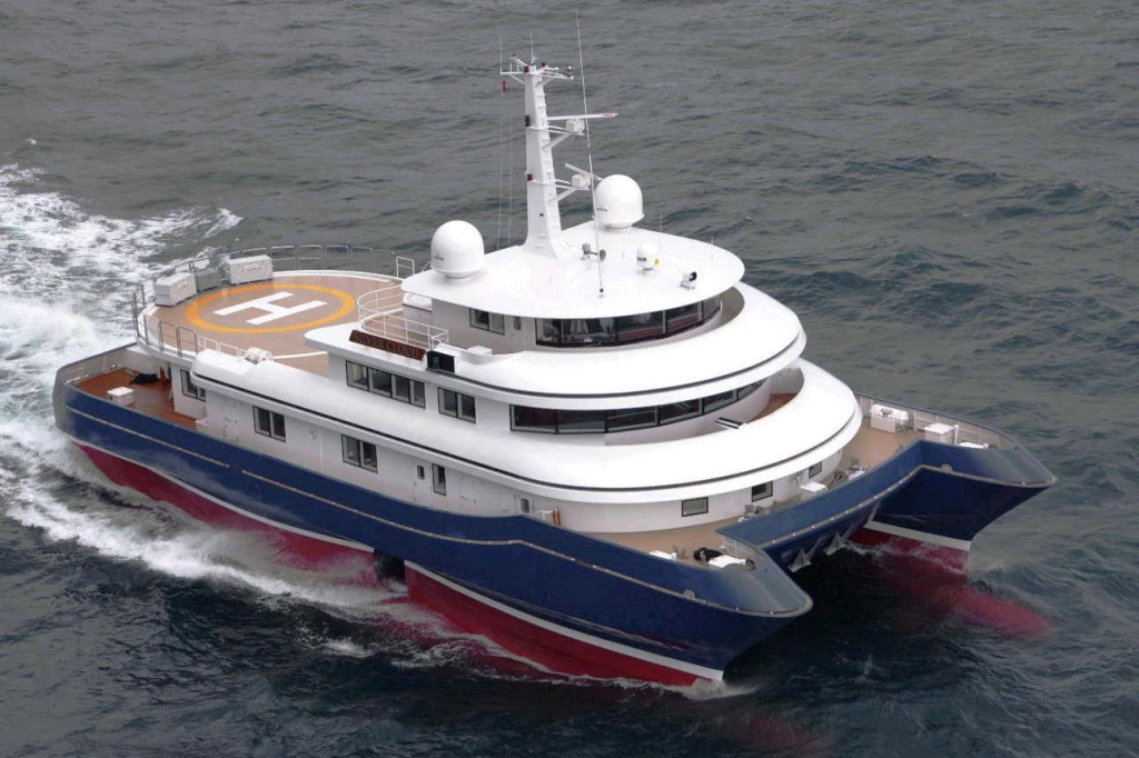 Yacht SILVER CLOUD SWATH - Image Courtesy of Abeking & Rasmussen