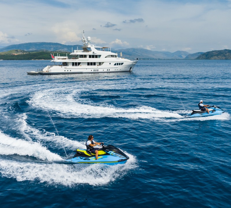 Yacht Serenity With Toys