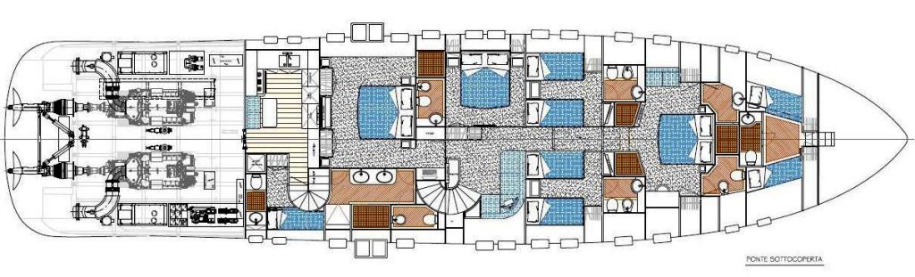 Yacht TOBY - Layout