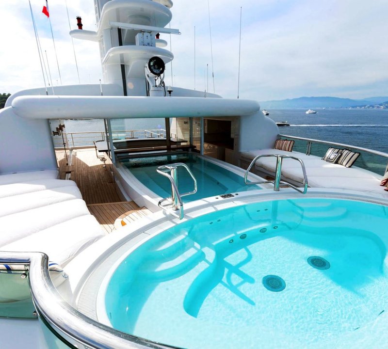 Sundeck And Jacuzzi Pool