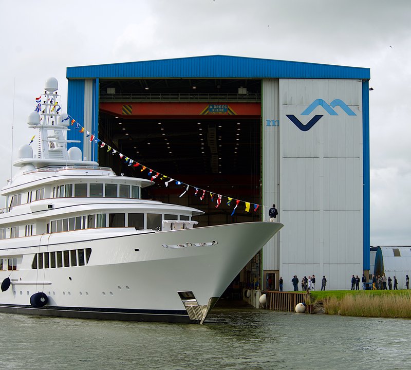 Yacht UTOPIA By Feadship At Her Launch