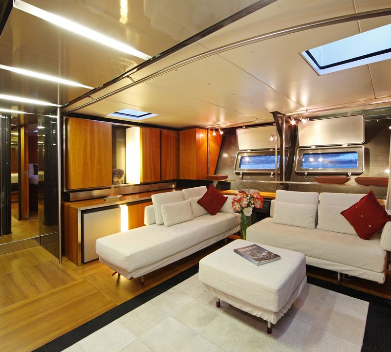 Yacht Wally B Salon
