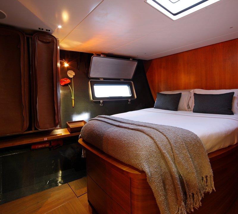 Yacht Wally B Cabin