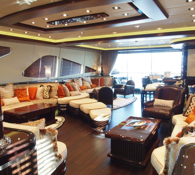 Yacht ZEUS By Overmarine Mangusta - Salon