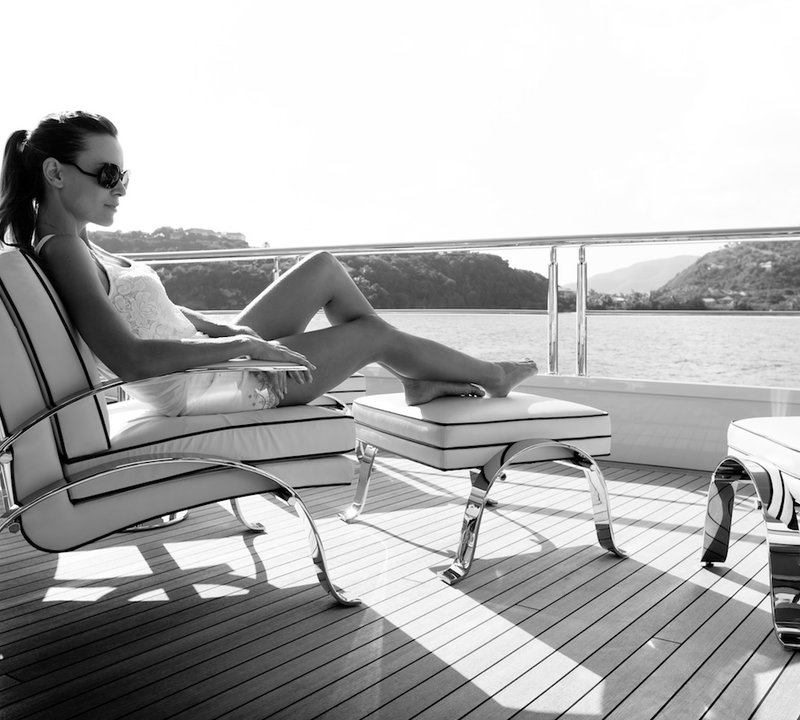 Aboard 66m Delta Marine Yacht - Bw