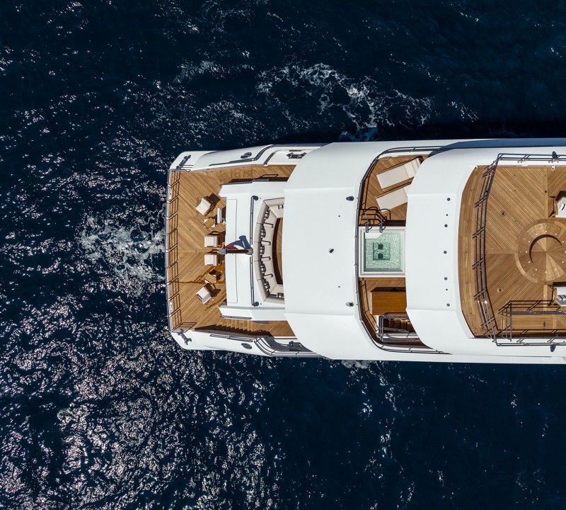 Aerial Of Aft Deck