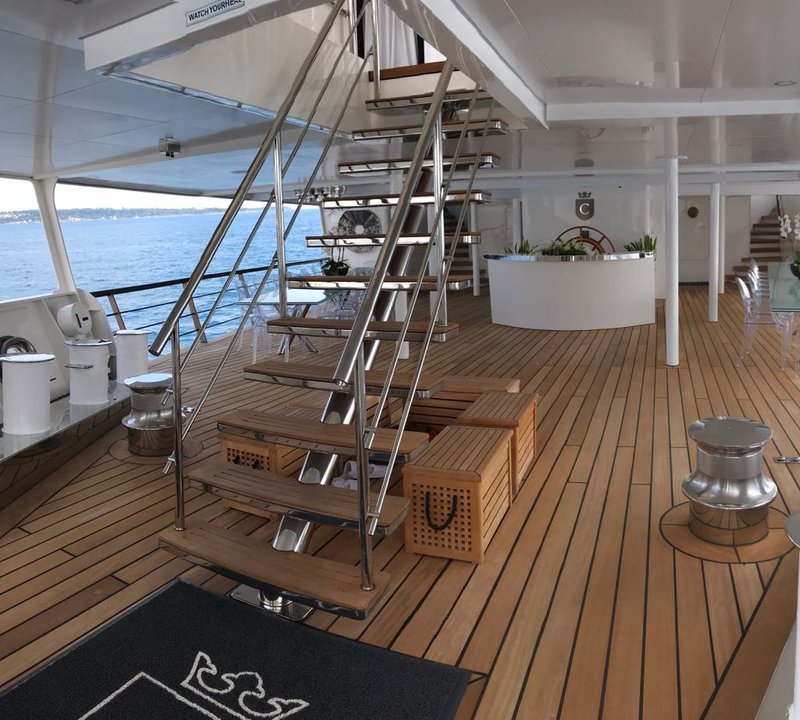 Aft Deck With Al Fresco Dining