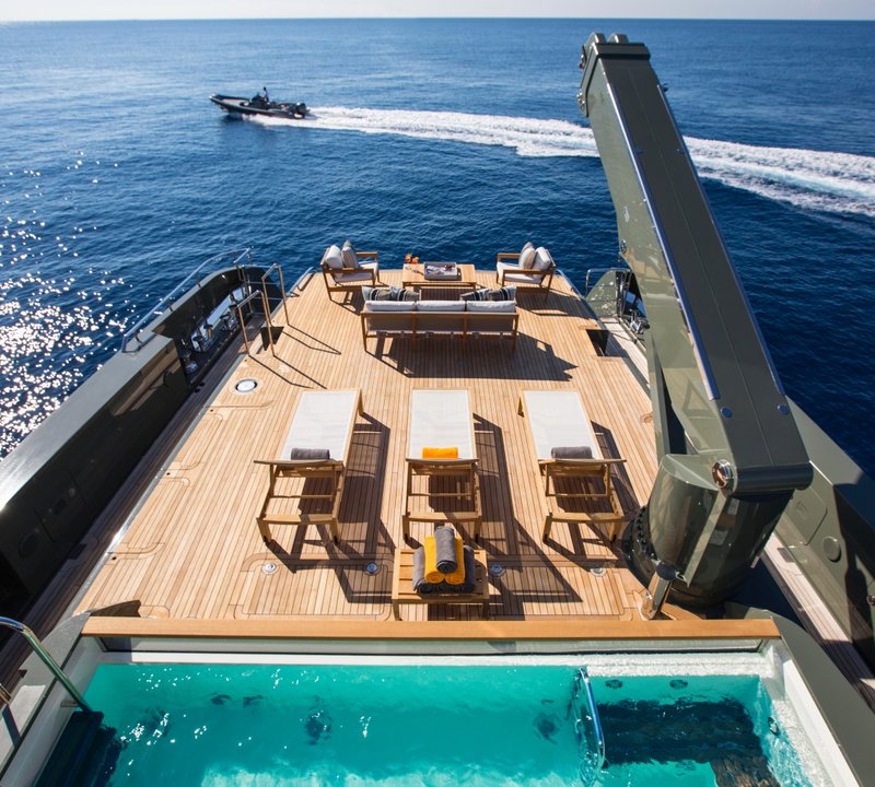 Aft Deck With Infinity Pool