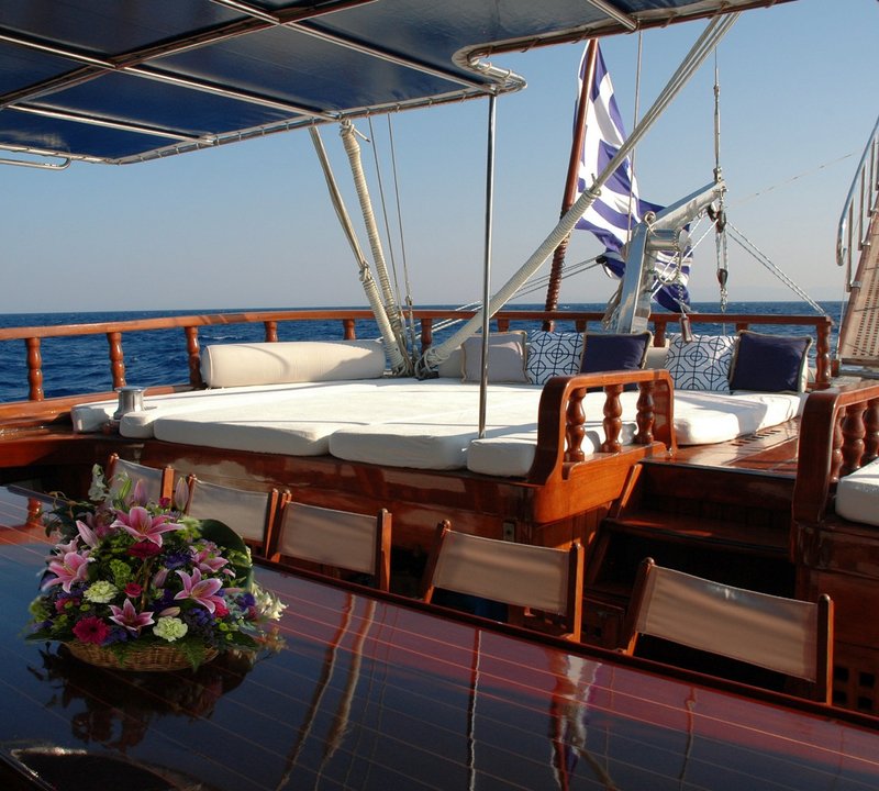 Aft sundeck