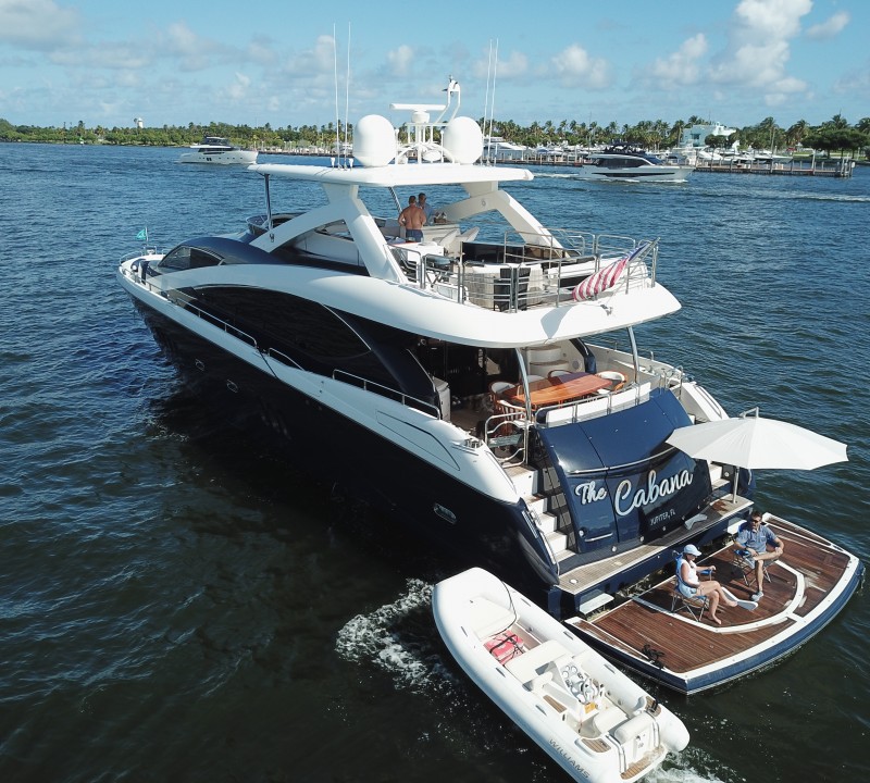 Aft View Of THE CABANA