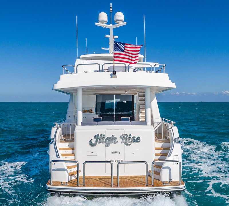 Aft View Running
