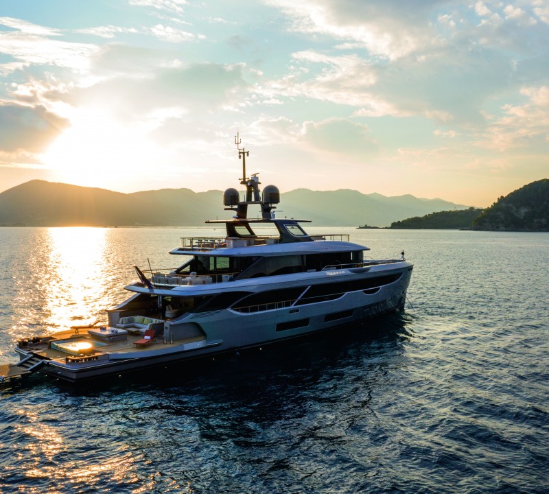 At Anchor At Sunset