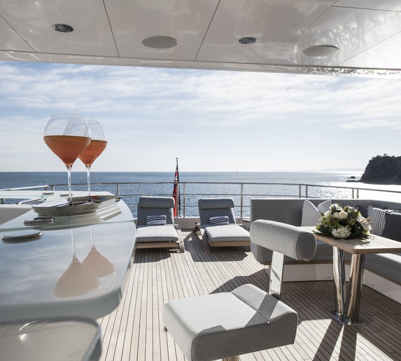 Bar And Aft Sunbathing Area