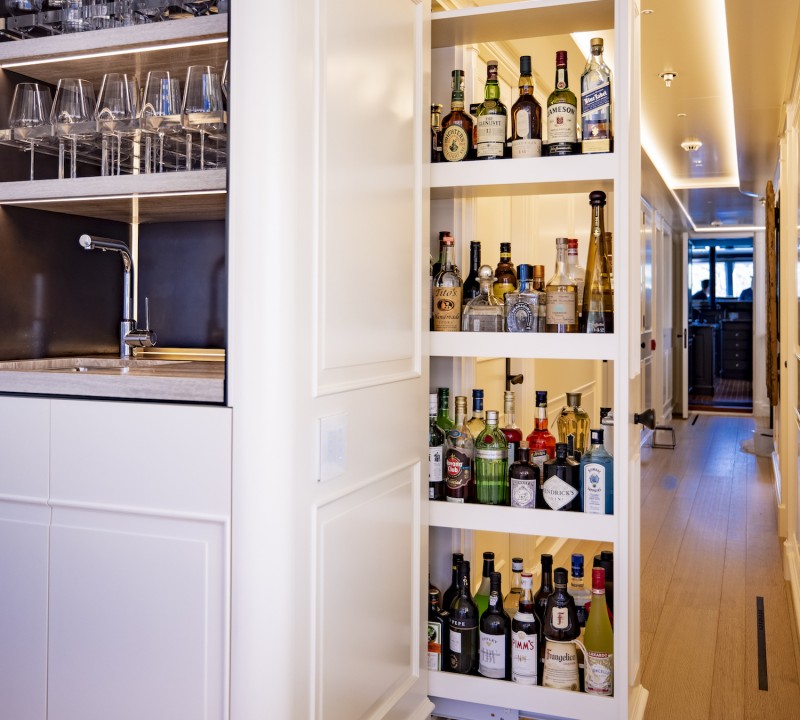 Bar With Drinks